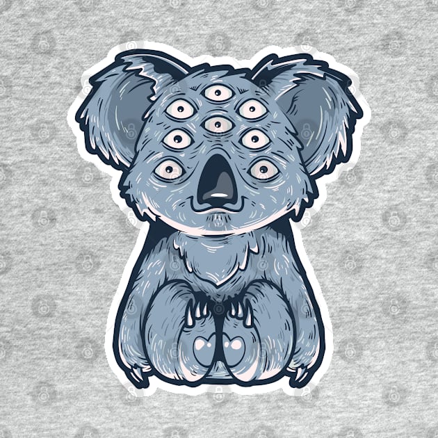 Cute koala horror by dadan_pm